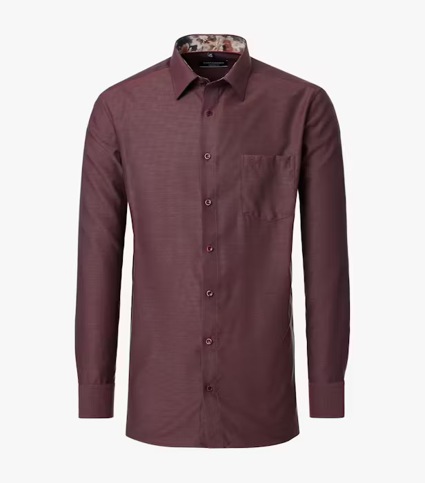 Camasa bumbac barbati CASA MODA ComfortFit visiniu [1]