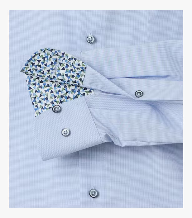 Camasa bumbac barbati CASA MODA ModernFit bleu [4]