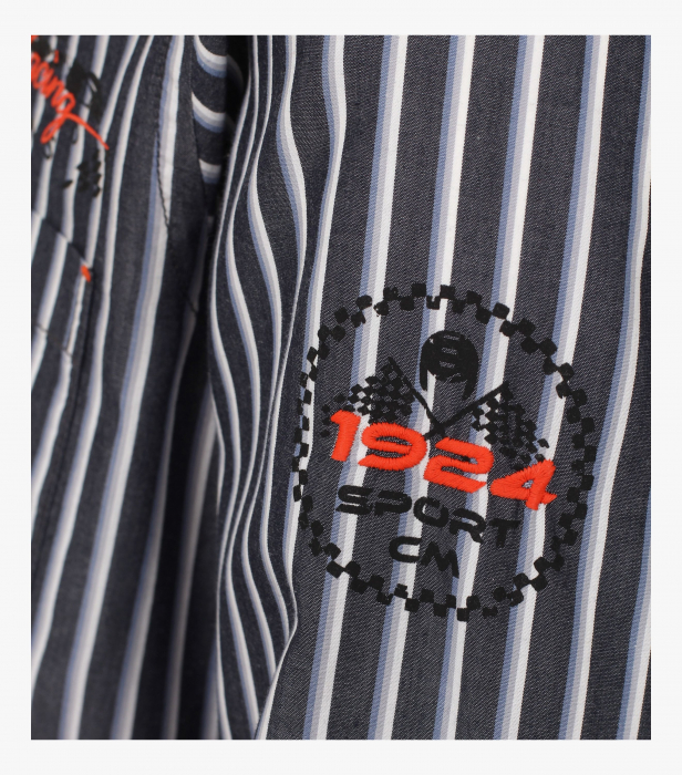 Camasa bumbac barbati CASA MODA Racing CasualFit dungi [6]