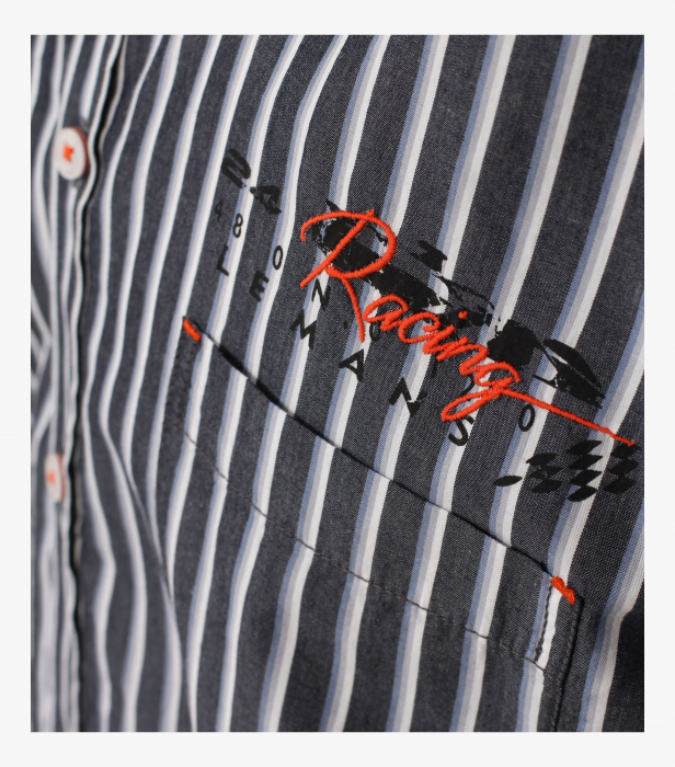 Camasa bumbac barbati CASA MODA Racing CasualFit dungi [5]