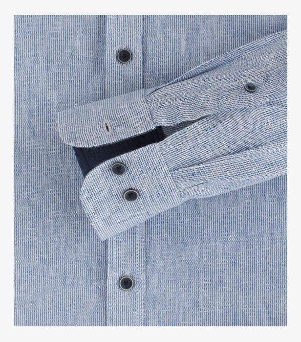 Camasa in/bumbac barbati CASA MODA CasualFit bleu [4]