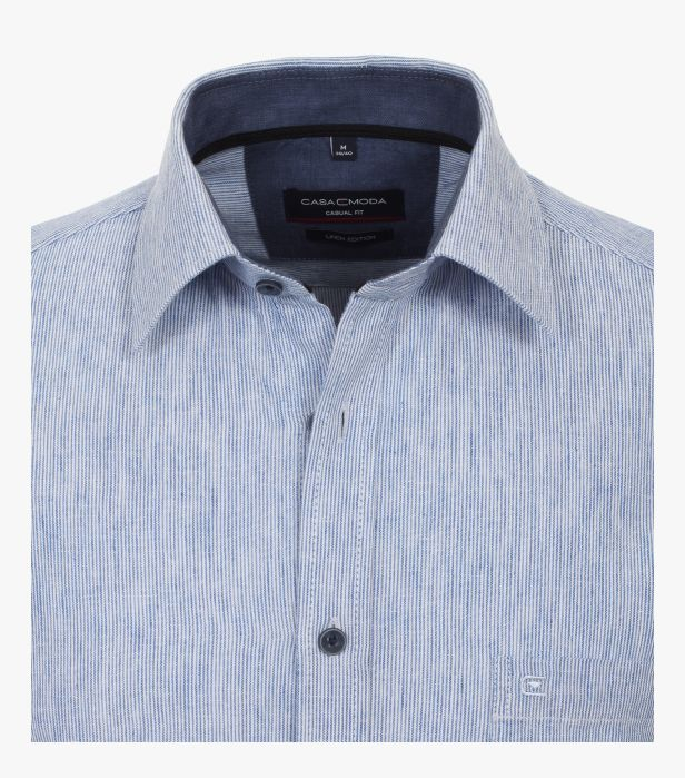 Camasa in/bumbac barbati CASA MODA CasualFit bleu [2]