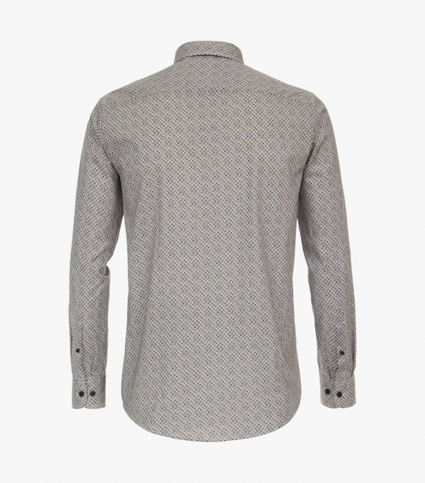 Camasa bumbac barbati CASA MODA CasualFit bej rombulete [2]