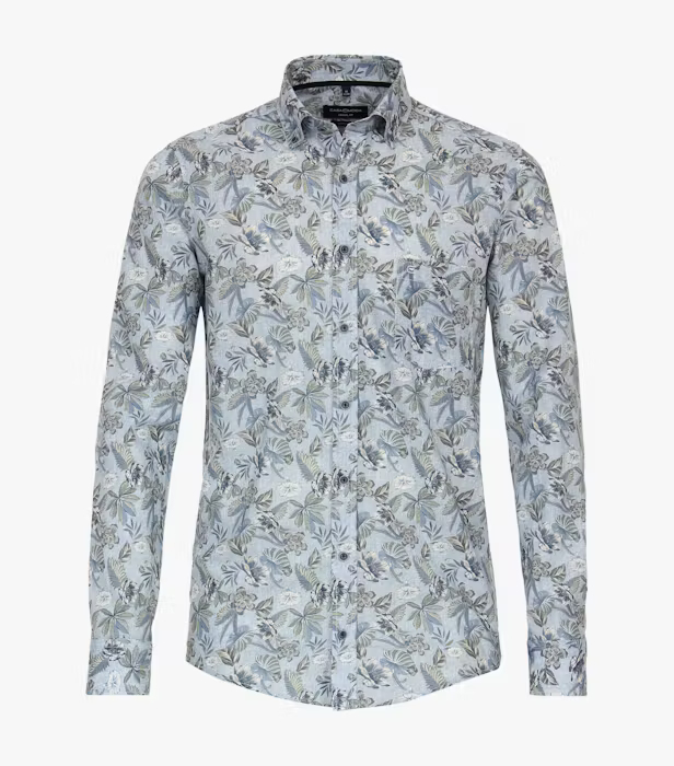 Camasa in/bumbac barbati CASA MODA bleu print floral [1]