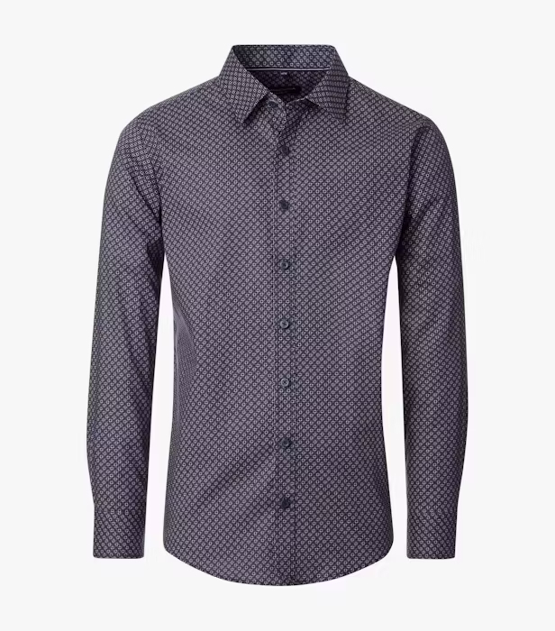 Camasa bumbac twill barbati CASA MODA CasualFit cerculete bluemarin [1]