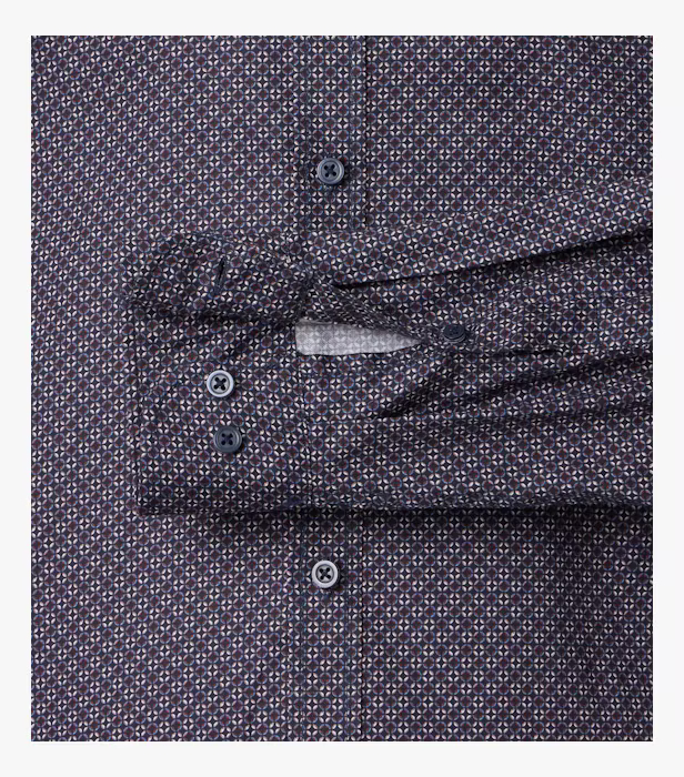 Camasa bumbac twill barbati CASA MODA CasualFit cerculete bluemarin [4]