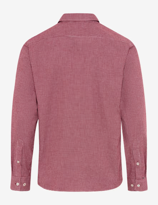 Camasa flanel bumbac barbati BRAX DANIEL C  rosu patratele [7]