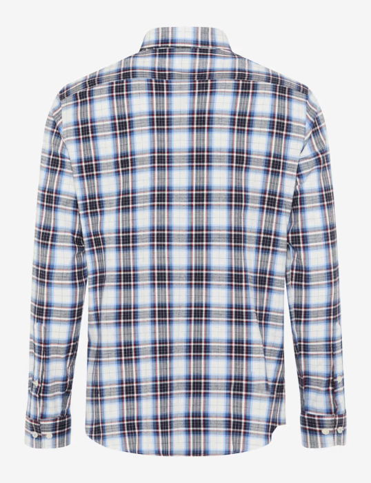 Camasa flanel bumbac barbati BRAX DANIEL C bleumarin carouri [2]