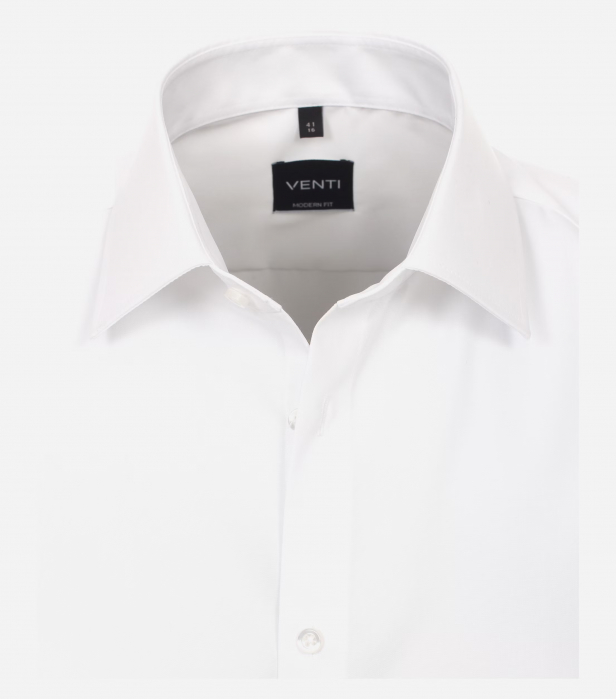 Camasa maneca scurta bumbac barbati VENTI ModernFit 001620 alb [3]