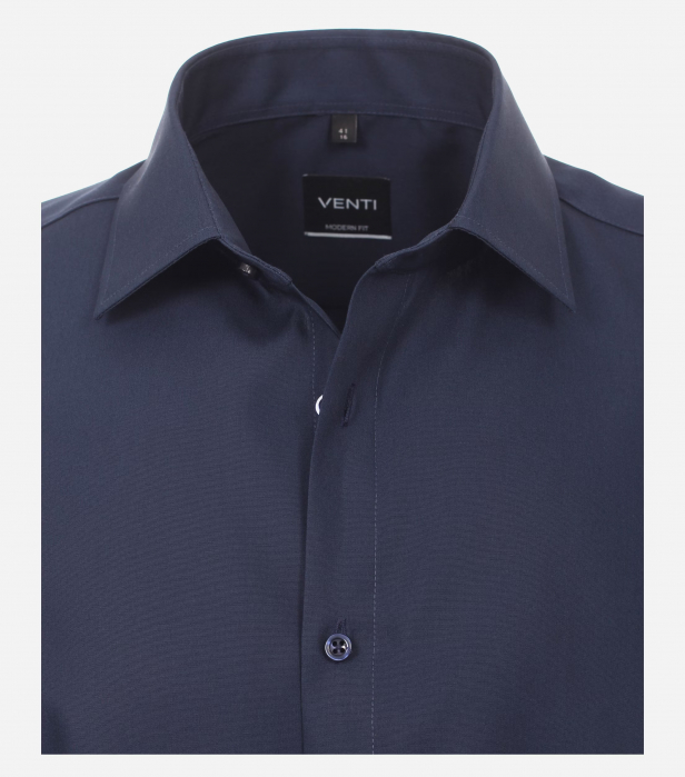 Camasa maneca scurta bumbac barbati VENTI ModernFit 001620 bleumarin [3]