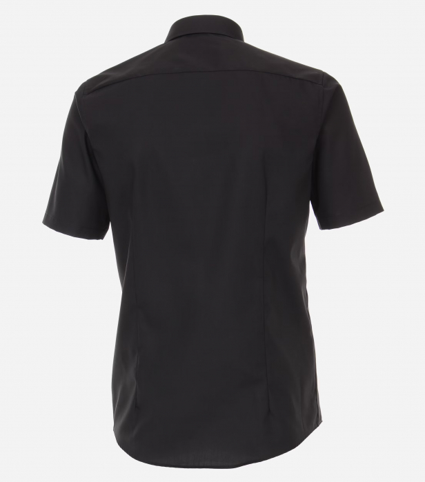 Camasa maneca scurta bumbac barbati VENTI ModernFit 001620 negru [2]