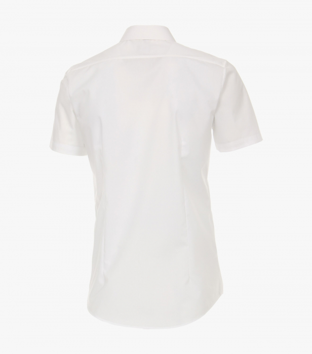 Camasa bumbac barbati maneca scurta VENTI Body Fit alba [2]