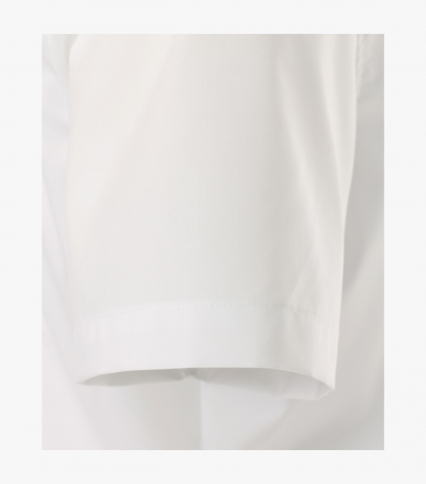 Camasa bumbac barbati maneca scurta VENTI Body Fit alba [4]