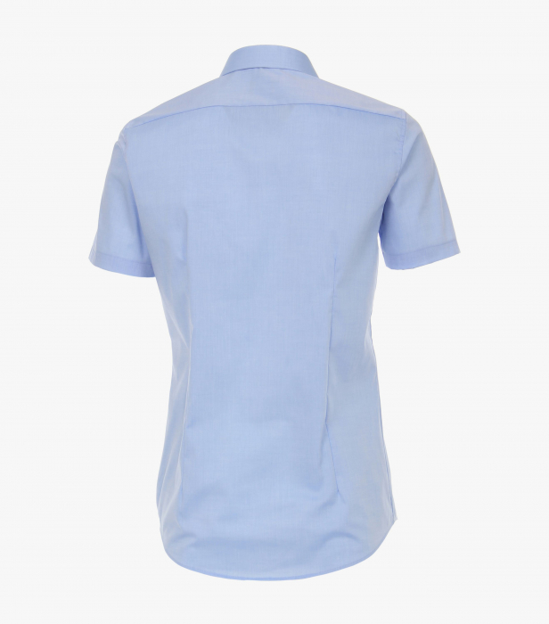 Camasa bumbac barbati maneca scurta VENTI Body Fit bleu [2]