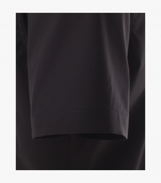 Camasa bumbac barbati maneca scurta VENTI Body Fit neagra [4]