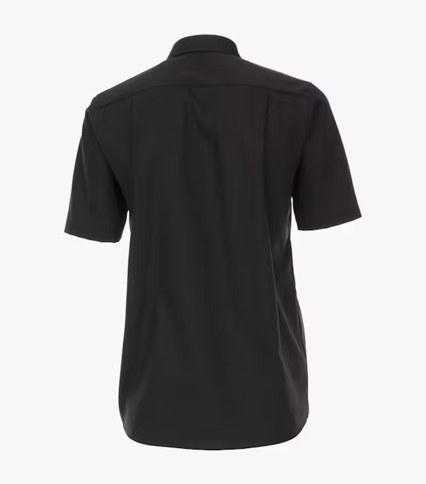 Camasa maneca scurta bumbac barbati CASA MODA ComfortFit negru [2]