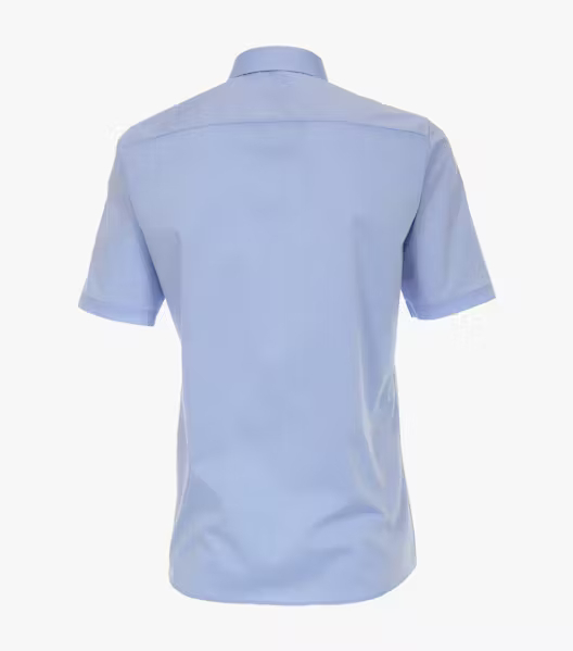 Camasa maneca scurta bumbac barbati CASA MODA 008530 ModernFit bleu [2]