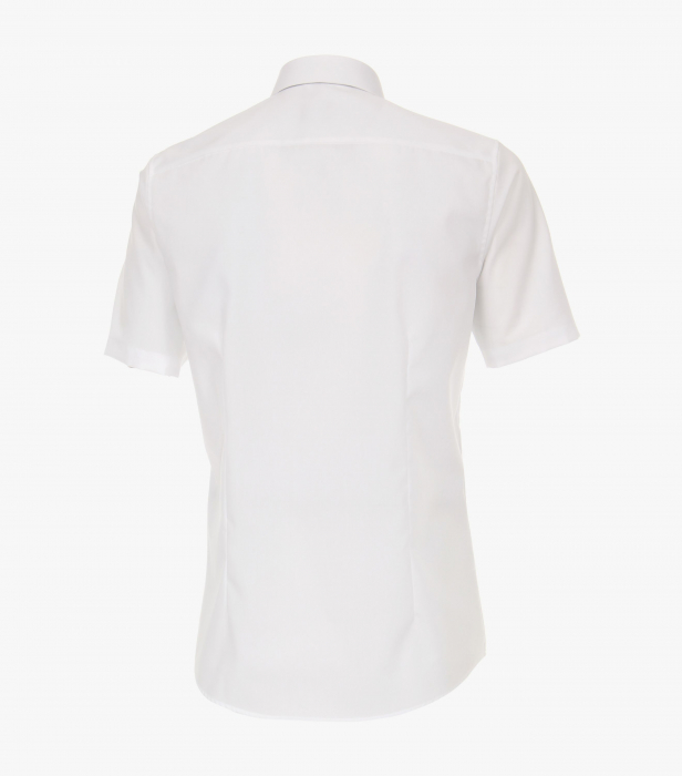 Camasa bumbac barbati VENTI Modern Fit uni alba [2]