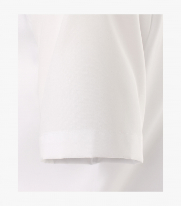 Camasa bumbac barbati VENTI Modern Fit uni alba [4]