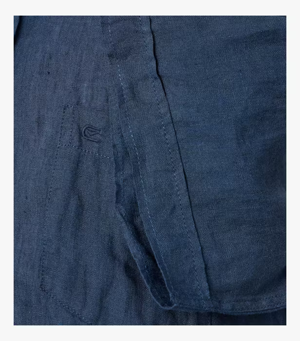 Camasa in maneca scurta barbati CASA MODA bleumarin [4]