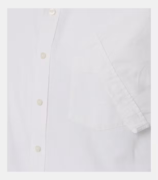 Camasa maneca scurta in/bumbac barbati CASA MODA CasualFit alb [4]