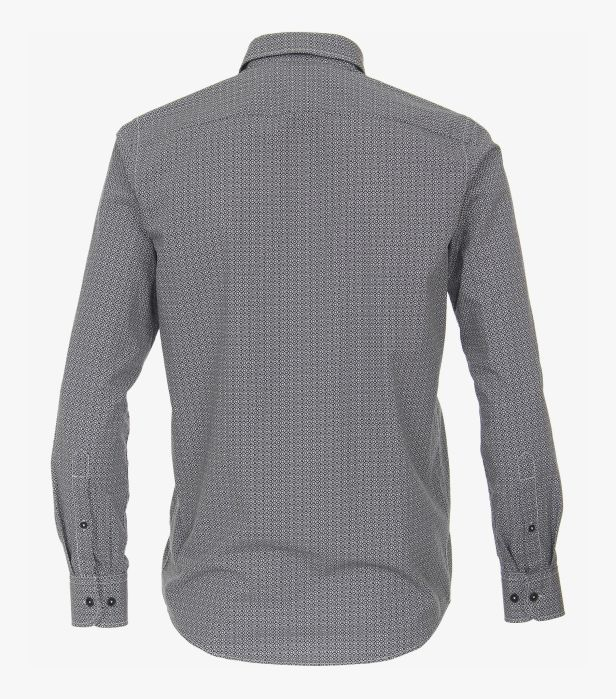 Camasa bumbac barbati CASA MODA Green CasualFit albastru print [2]