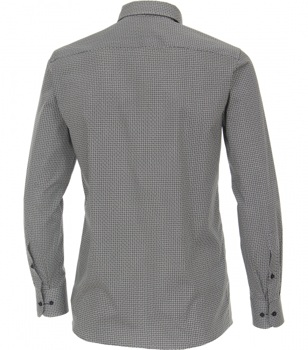 Camasa bumbac barbati CASA MODA ModernFit verde cerculete [2]