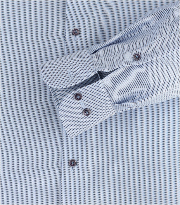 Camasa bumbac barbati CASA MODA ComfortFit albastru [4]
