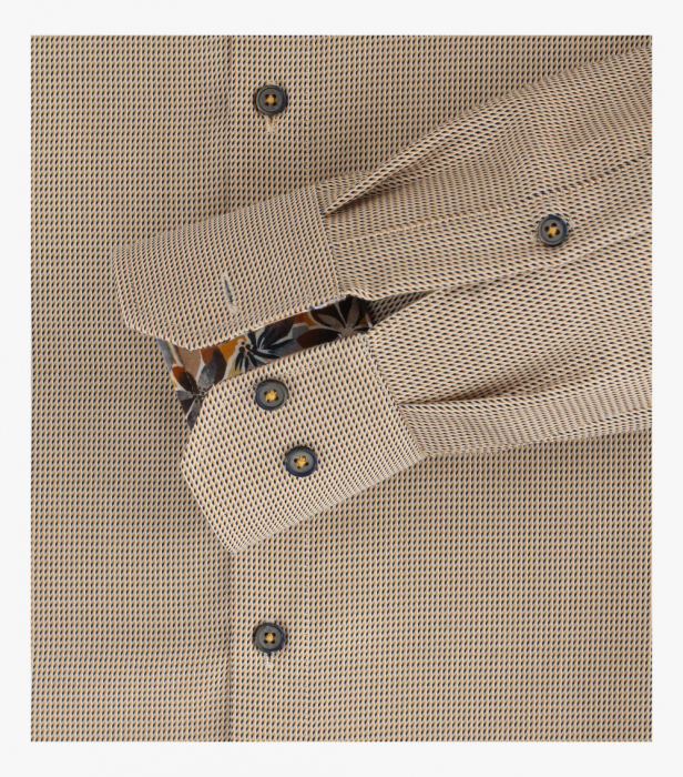 Camasa bumbac barbati VENTI ModernFit galben [4]