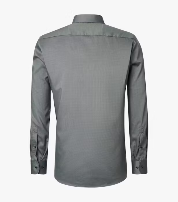 Camasa bumbac barbati CASA MODA ModernFit verde inchis [2]