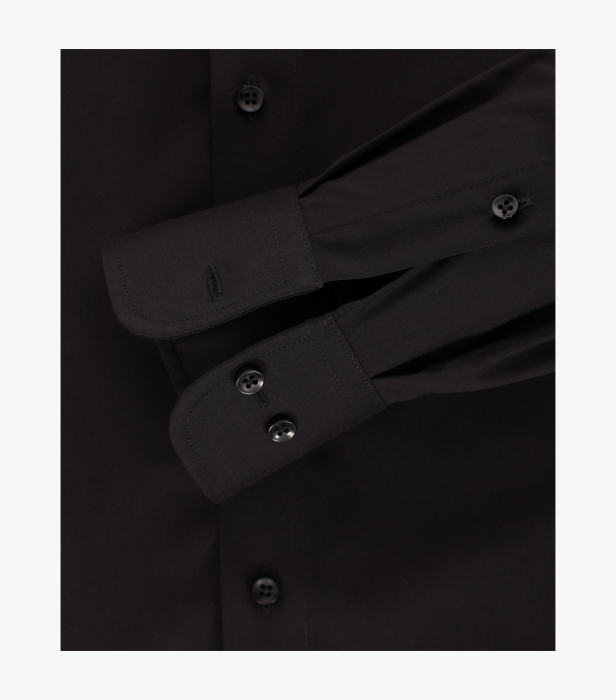 Camasa bumbac barbati CASA MODA uni Modern Fit negru [4]
