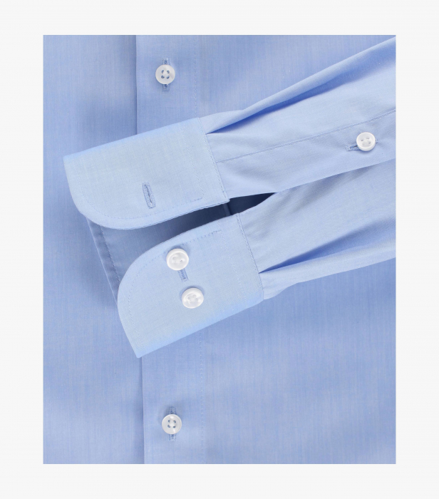 Camasa bumbac barbati CASA MODA uni Modern Fit bleu [4]