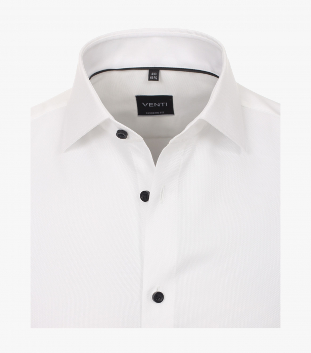 Camasa bumbac barbati VENTI Modern Fit alba [3]
