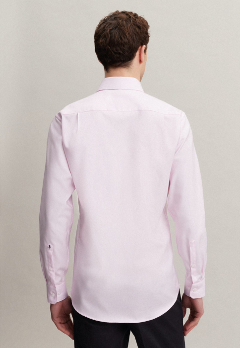 Camasa bumbac twill barbati SEIDENSTICKER Regular roz [5]