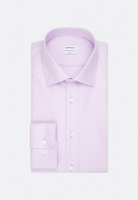 Camasa bumbac twill barbati SEIDENSTICKER Slim lila [6]