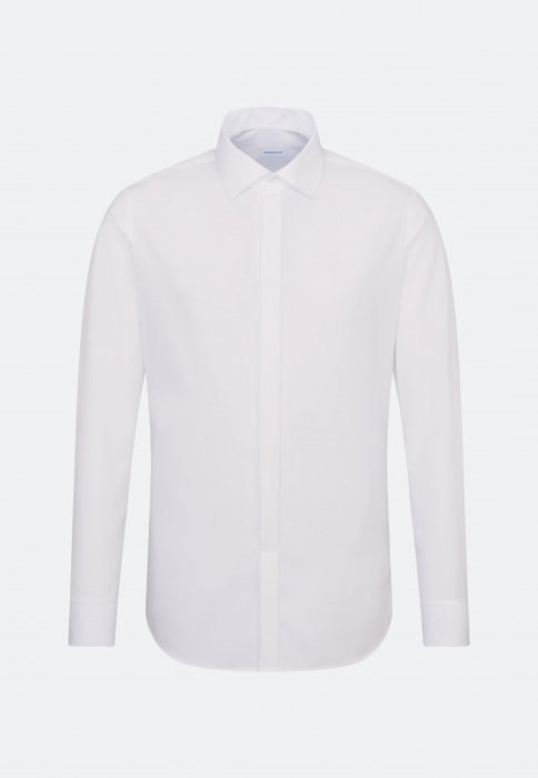 Camasa ceremonie bumbac NON IRON barbati SEIDENSTICKER Slim alb [6]