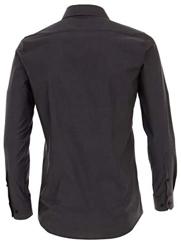 Camasa bumbac barbati VENTI BodyFit antracit [2]