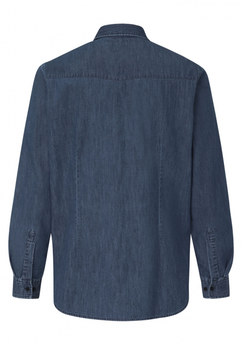 Camasa denim subtire barbati 331867179 4540 PADDOCK'S bleumarin [2]