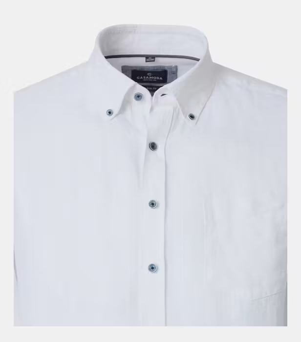 Camasa in barbati CASA MODA CasualFit alb [3]