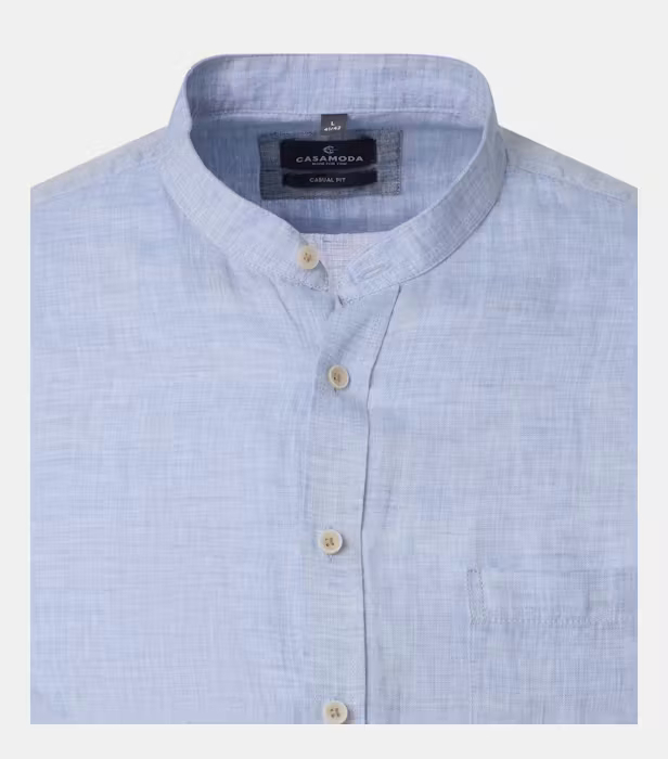 Camasa tunica in barbati CASA MODA CasualFit bleu [3]