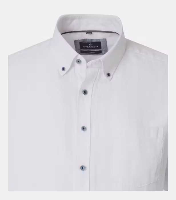 Camasa in barbati CASA MODA CasualFit alb [3]