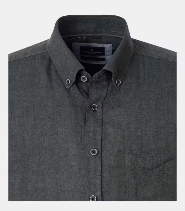 Camasa in barbati CASA MODA CasualFit verde inchis [3]