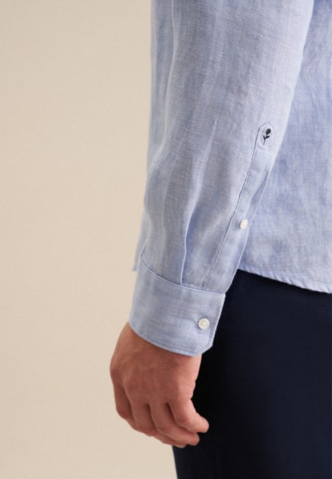 Camasa in barbati SEIDENSTICKER Slim Fit bleu [4]