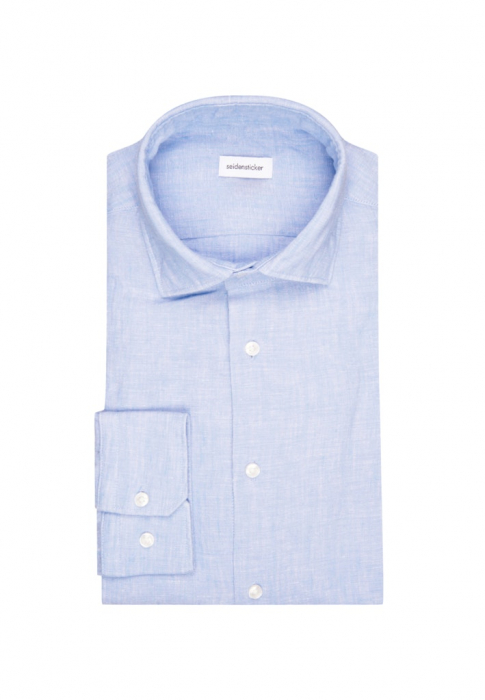 Camasa in barbati SEIDENSTICKER Slim Fit bleu [5]
