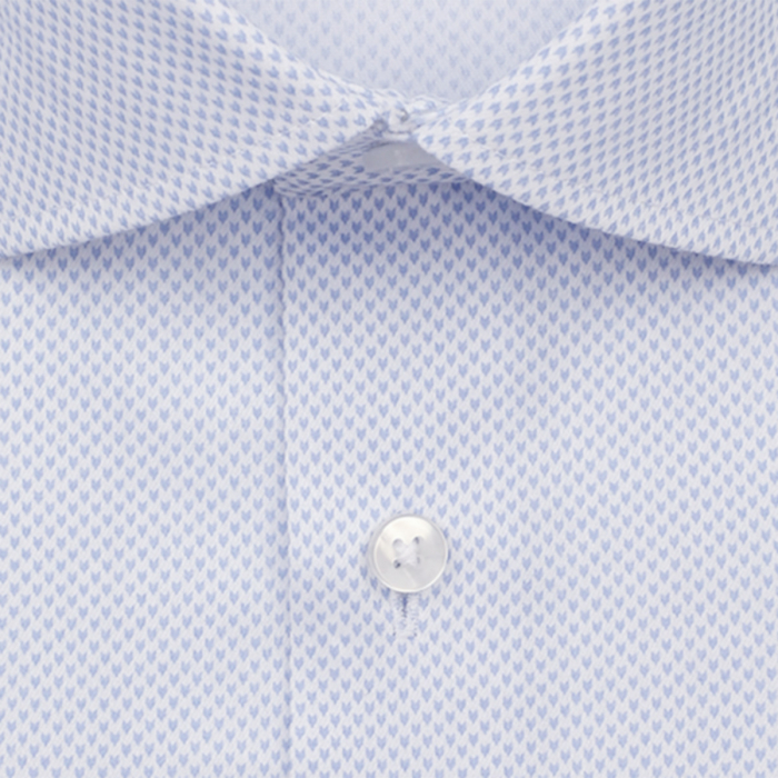 Camasa jerseu barbati SEIDENSTICKER Slim print bleu [2]