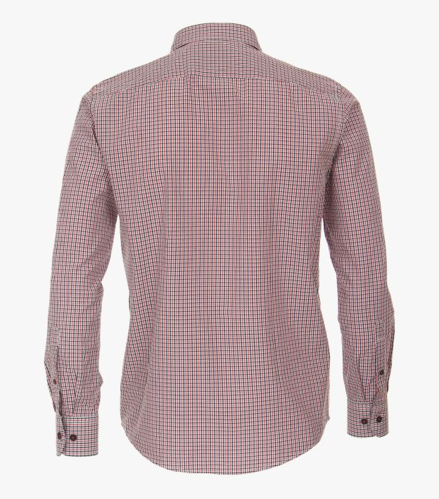 Camasa bumbac barbati CASA MODA Racing CasualFit roz carouri [2]