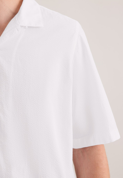 Camasa bumbac maneca scurta barbati SEIDENSTICKER 849776 regular alb [2]