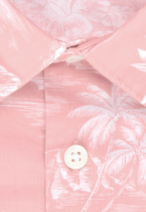 Camasa bumbac barbati SEIDENSTICKER Regular roz print floral [3]
