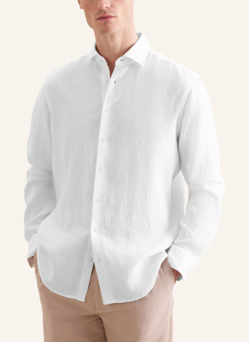 Camasa in barbati SEIDENSTICKER 850039 regular alb [2]