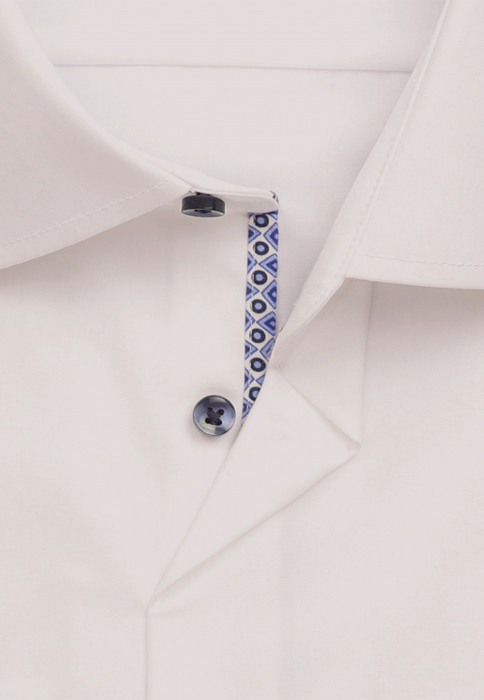 Cămașă business bărbați bumbac structurat SEIDENSTICKER Regular Non Iron alb [5]